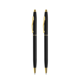 Black and Gold Police Pens that have a professional appearance. They look great in a uniform and help police officers write notes and take reports.