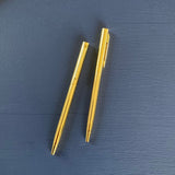 All Gold Metal Police Pens