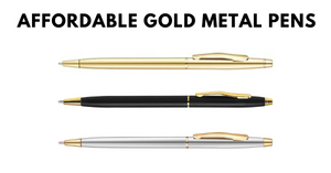 Buy Affordable Metal Gold Pens in Bulk