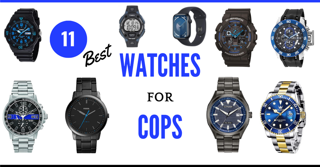 11 BEST Watches for COPS [Ultimate Police Guide]