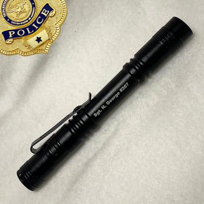 Personalized Police Patrol Flashlight $22.99