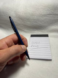 Blue and Black Police Officer Pens