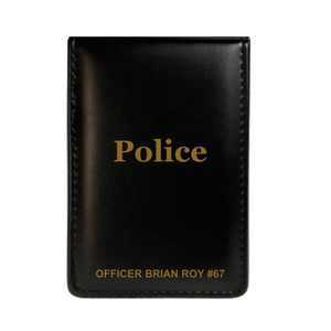 Police Engraved Field Notebook