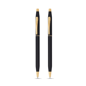 Cross Black and Gold Police Pens