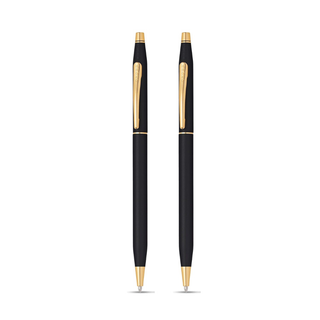 Cross Black and Gold Police Pens
