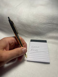 Gold Police Officer Click Top Pens
