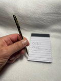 Gold Flat Top Police Officer Pens