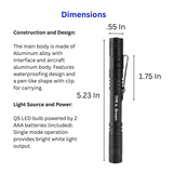 Police Flashlight - Personalized - Engraved