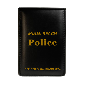 Police Agency Engraved Field Notebook