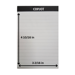 Notepad Refill Pack (6 Pads) LINED | Police Notepads