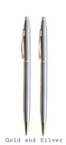 Gold and Silver Police Pens