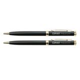 Black and Gold Police Officer Pens | Black and Gold Firefighter Pens